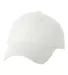 9610 Sportsman  - Heavy Brushed Twill Cap -  White front view
