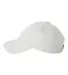9610 Sportsman  - Heavy Brushed Twill Cap -  White side view
