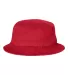 2050 Sportsman  - Bio-Washed Bucket Cap -  Red back view