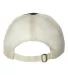 3100 Sportsman  - Contrast Stitch Mesh Cap -  Navy/ Stone back view