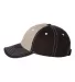 9500 Sportsman  - Tri-Color Cap -  Khaki/ Black side view