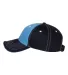9500 Sportsman  - Tri-Color Cap -  Light Blue/ Navy side view