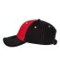 9500 Sportsman  - Tri-Color Cap -  Red/ Black side view