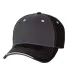 9500 Sportsman  - Tri-Color Cap -  Charcoal/ Black front view