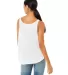 8802 Bella + Canvas - Women's Flowy Tank with Side in White back view