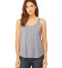 8802 Bella + Canvas - Women's Flowy Tank with Side ATHLETIC HEATHER front view
