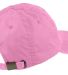 PWU  Port Authority Garment Washed Cap in Bright pink back view