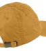 PWU  Port Authority Garment Washed Cap in Dandelion back view