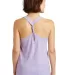 DM466 District Made Ladies Cosmic Twist Back Tank White/Pink Cos back view