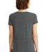 DM465 - District Made Ladies Cosmic Relaxed V-Neck Black/Grey Cos back view