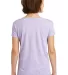 DM465 - District Made Ladies Cosmic Relaxed V-Neck White/Pink Cos back view