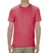 5301N Alstyle Adult Cotton Tee Red Heather front view
