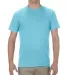 5301N Alstyle Adult Cotton Tee Pacific Blue front view