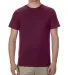 5301N Alstyle Adult Cotton Tee Burgundy front view