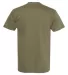 5301N Alstyle Adult Cotton Tee Military Green back view