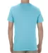 5301N Alstyle Adult Cotton Tee Pacific Blue back view