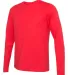 5304 Alstyle Adult Long Sleeve T-shirt Red side view