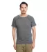 2050 Next Level Men's Mock Twist Raglan T-Shirt in Black front view