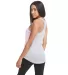 1534 Next Level Ladies Ideal Colorblock Racerback  in Lilac/ hthr gray back view