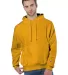 Champion S1051 Reverse Weave Hoodie in C gold front view