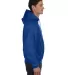 Champion S1051 Reverse Weave Hoodie in Athletic royal side view