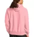 Champion S1051 Reverse Weave Hoodie in Candy pink back view