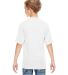 791  Augusta Sportswear Youth Performance Wicking  in White back view