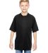791  Augusta Sportswear Youth Performance Wicking  in Black front view
