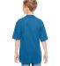 791  Augusta Sportswear Youth Performance Wicking  in Columbia blue back view