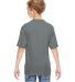 791  Augusta Sportswear Youth Performance Wicking  in Graphite back view
