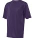 791  Augusta Sportswear Youth Performance Wicking  in Purple side view