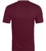 791  Augusta Sportswear Youth Performance Wicking  in Maroon back view