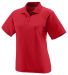5097 Augusta Ladies' Wicking Mesh Sport Polo in Red front view