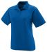 5097 Augusta Ladies' Wicking Mesh Sport Polo in Royal front view