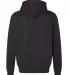 Champion S1781 Cotton Max Pullover Hoodie sweatshi in Black back view