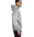 Champion S1781 Cotton Max Pullover Hoodie sweatshi in Light steel side view