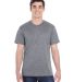 2800 Augusta Adult Kinergy Training T-Shirt in Black heather front view