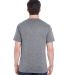 2800 Augusta Adult Kinergy Training T-Shirt in Black heather back view