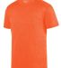 2800 Augusta Adult Kinergy Training T-Shirt in Orange heather front view