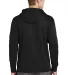 ST238 Sport-Tek Sport-Wick Fleece Full-Zip Hooded  in Black back view