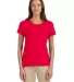 DP182W Devon & Jones Ladies' Perfect Fit™ Shell  RED front view
