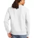 Champion S1049 Logo Reverse Weave Pullover Sweatsh in White back view
