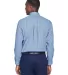 D640 Devon & Jones Men's Crown Collection™ Gingh FRENCH BLUE back view