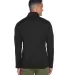 DG793 Devon & Jones Men's Bristol Full-Zip Sweater BLACK back view