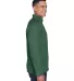 DG793 Devon & Jones Men's Bristol Full-Zip Sweater FOREST HEATHER side view