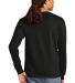 Champion CC8C Logo Long-Sleeve Tagless Tee in Black back view