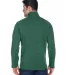 DG792 Devon & Jones Adult Bristol Sweater Fleece Q FOREST HEATHER back view