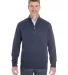 DG478 Devon & Jones Men's Manchester Fully-Fashion NAVY/ GRAPHITE front view