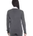 DG478W Devon & Jones Ladies' Manchester Fully-Fash DK GREY HTH/ BLK back view