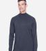 D420 Devon & Jones Adult Sueded Cotton Jersey Mock in Navy